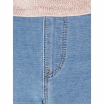 NAME IT Sweat Denim Leggings Salli Blue